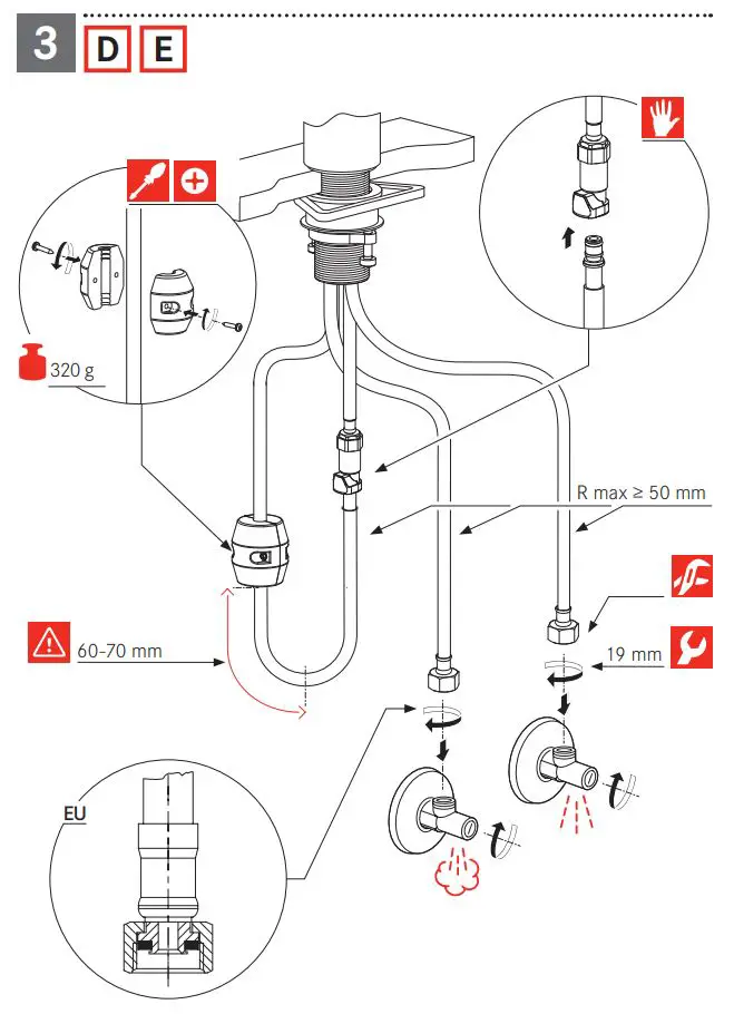 FRANKE FC 3055.094 Orbit Kitchen Faucet Installation Guide - How to use