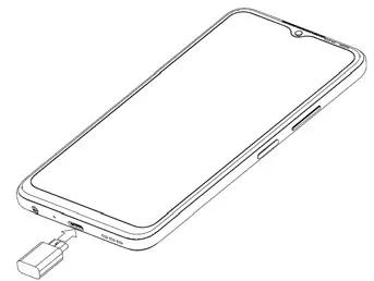 Infinix X666 Hot 20 5G Smartphone - Charging the phone