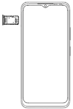 Infinix X666 Hot 20 5G Smartphone - SIM SD card installation