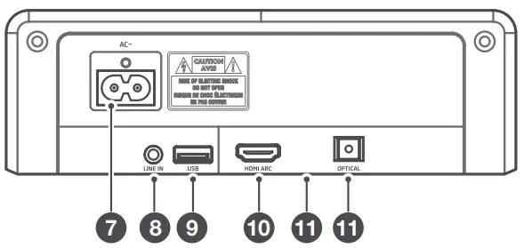 motorola MT160DSB 160W Dolby Soundbar with Wireless Subwoofer -- Unit3