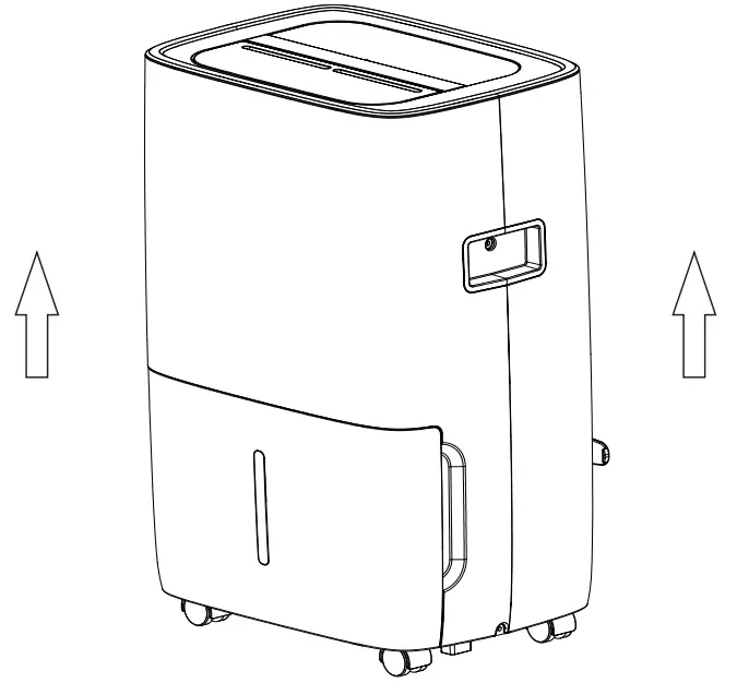 Waykar JD025C-120 Pints Energy Star Dehumidifier - parts
