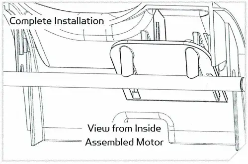 MINN KOTA 2774090 Ulterra Power Button Clip - INSTALLATION 1