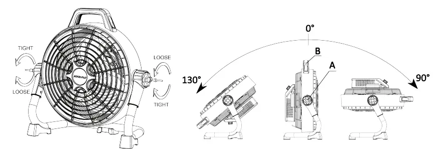 KOOL-FLO-SFC-300DC-1-12-Inch-Rechargeable-Floor-Fan-FIG-3