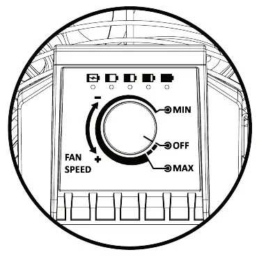 KOOL-FLO-SFC-300DC-1-12-Inch-Rechargeable-Floor-Fan-FIG-4