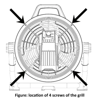 KOOL-FLO-SFC-300DC-1-12-Inch-Rechargeable-Floor-Fan-FIG-6