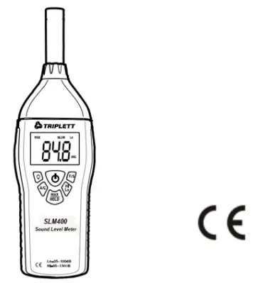 TRIPLETT SLM400 Digital Sound Level Meter