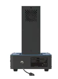 a close up of a speaker