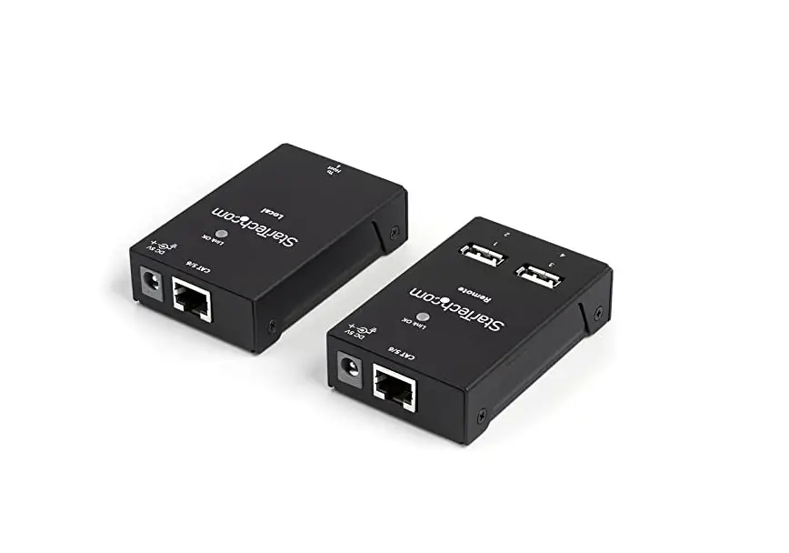 Startech Usb2004ext100 4 Port 100m Usb 2.0 Extender Over Cat5e User Guide