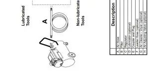 FIG 9 Portable Air Supply Setup