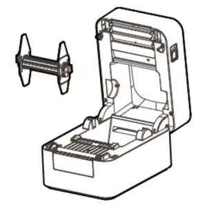 iDPRT Bluetooth Label Printer SP320 - holder