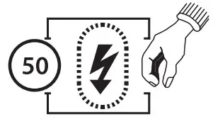 mistral MNS1200EWRCY21 1200W Carbon Fibre Infrared Radiant Heater - syambol 1