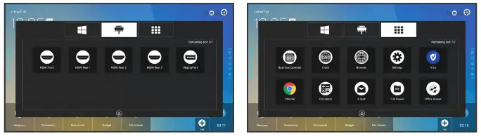 newline X Series Interactive Touch Display - Adding Shortcuts to the Home Screen 2