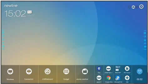 newline X Series Interactive Touch Display - Adding Shortcuts to the Home Screen 3