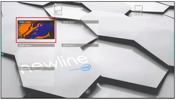 newline X Series Interactive Touch Display - Switching Sources on the X Series 2