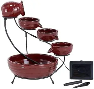 Westfalia 820687 Solar Cascade Fountain