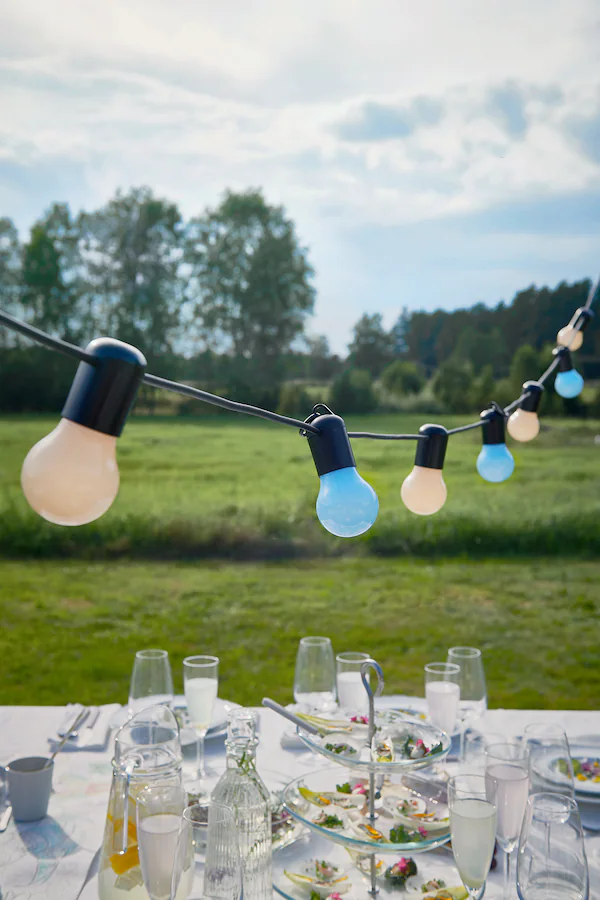 Ikea Solvinden Led Lighting Chain With 12 Bulbs Instruction Manual