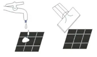 CLEAN THE GRILLE AND CASE