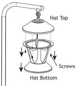 VPL-1047-4-BBZ Low Voltage Landscape Lighting---Remove