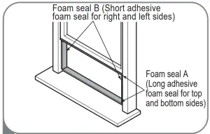 Hung Window Installation