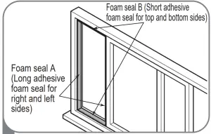 Sliding Window Installation