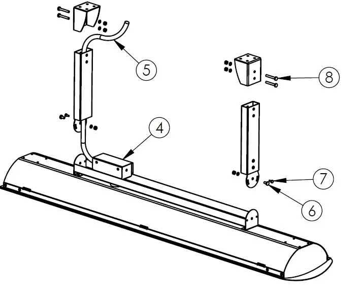 BROMIC HEATING BH04200XX Tungsten Smart-Heat 6000w Electric Patio Heater-13