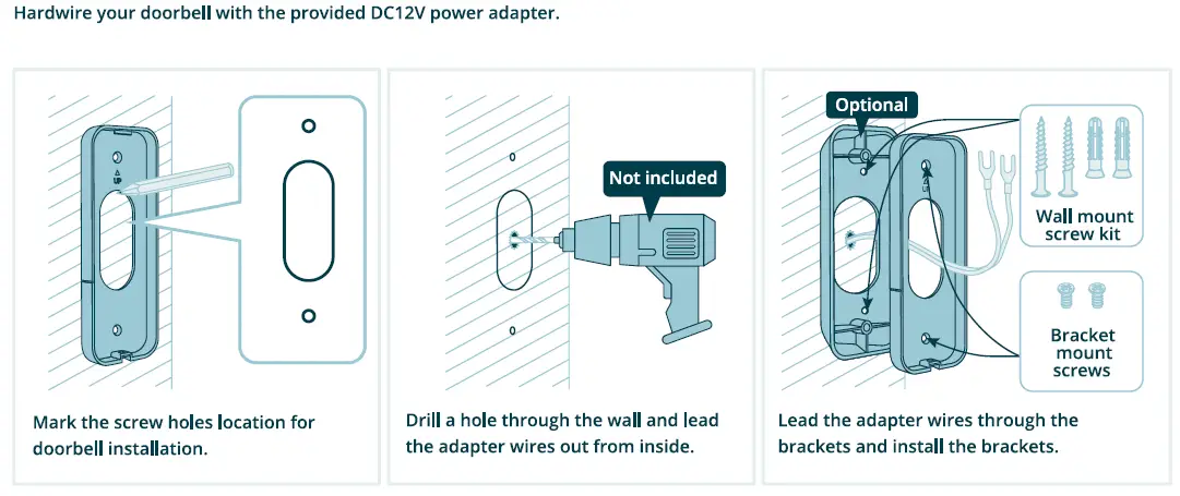Nordval SH105 64GB Video Doorbell FIG 18