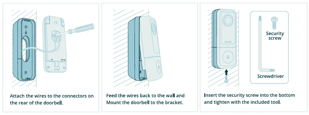 Nordval SH105 64GB Video Doorbell FIG 19