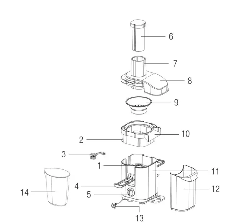 DEFY JE 210 S Juice Extractor fig1