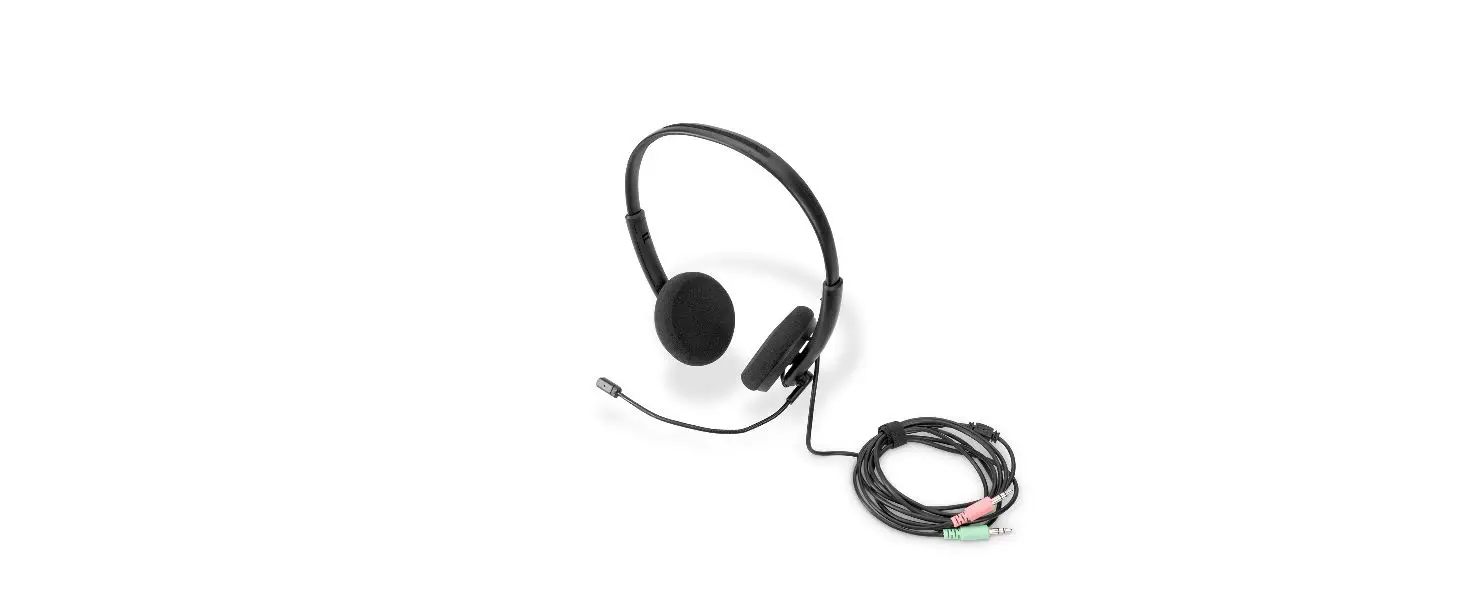 Digitus Da-12202 On Ear Office Headset With Noise Reduction, 3.5 Mm Stereo Installation Guide