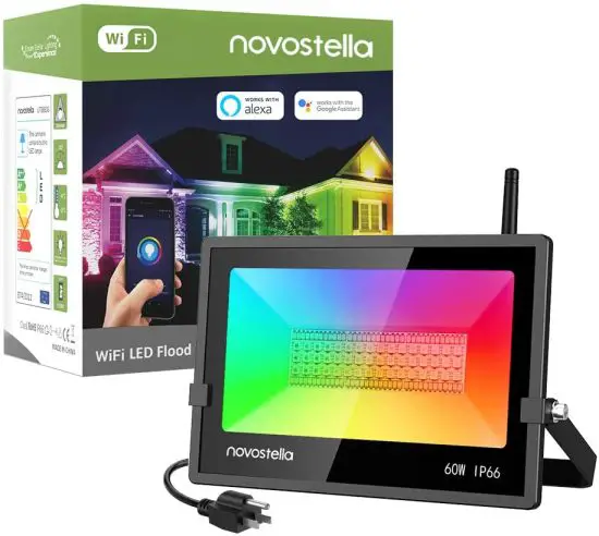 novostella NTF77 Smart LED Flood Light