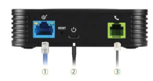 comwave HT 801 GrandStream Analog Telephone Adapter 2