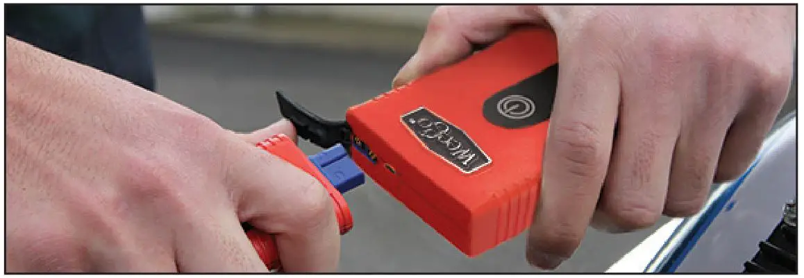 Weego 44s Jump Starter 2100 Peak - Connect Clamps