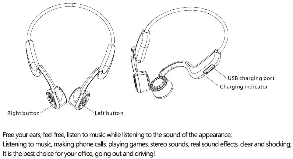 Shenzhen De Shi Industrial B9 Bone Conduction Fig001