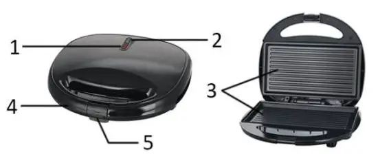 FIG 1 PARTS DESCRIPTION