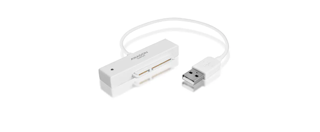 Axagon Adsa-1s Usb Adapter For 2.5 Inch Hdd Instruction Manual