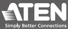 ATEN CN9950 1-Local Remote Share Access Single Port 4K DisplayPort KVM over IP Switch LOGO