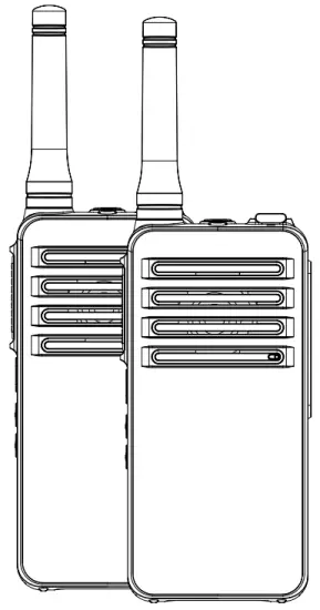 Gocom Technology 2020GA70 Walkie Talkie