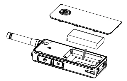 Gocom Technology 2020GA70 Walkie Talkie - figure 3