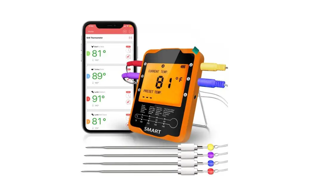 Finemold Technologies Fm-100 Smart Wireless Bluetooth Food Thermometer For Bbq User Manual Finemold Technologies Fm-100 Smart Wireless Bluetooth Food Thermometer For Bbq User Manual
