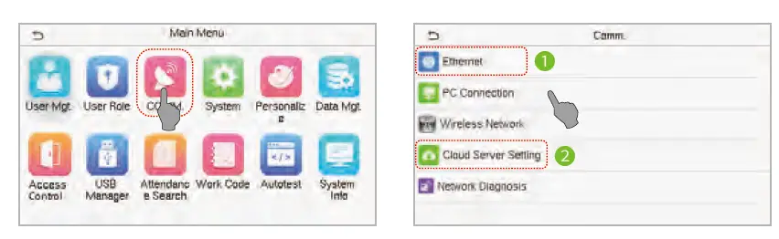 ZKTeco -EFACE10- Face -Recognition-Terminal User-fig 14