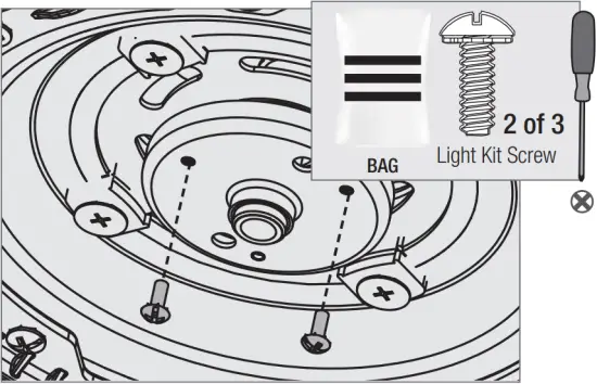Hunter 51744 - Assembling the Light Kit 1