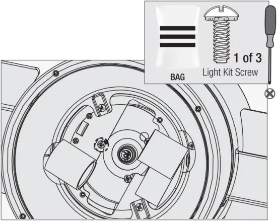 Hunter 51744 - Assembling the Light Kit 4