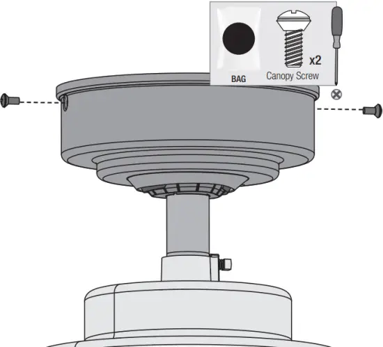 Hunter 51744 - Installing the Canopy 2