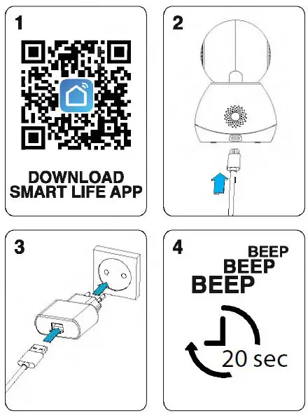 Alecto Smartbaby10 Baby Monitor with Camera 3