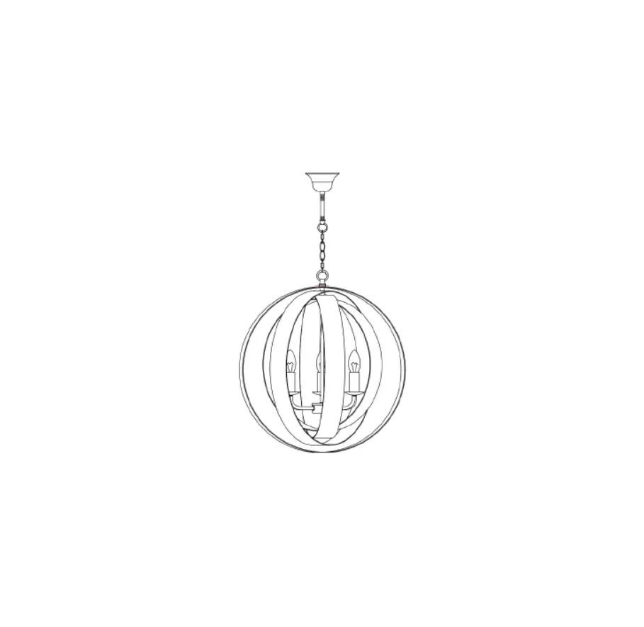 Johan Lewis Ethan Copper Lustre Hoops Pendant User Manual