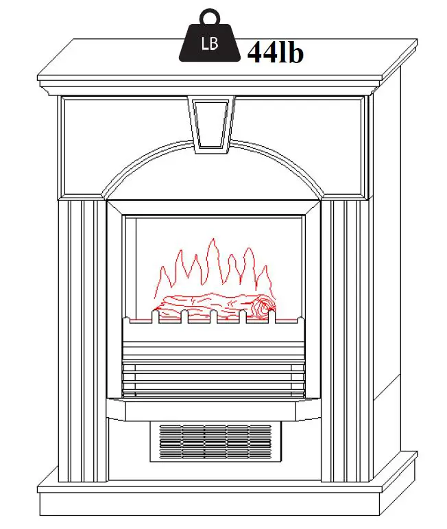 PHI-VILLA-AH-FP-28FC-Freestanding-Electric-Fireplace-Heater-fig1