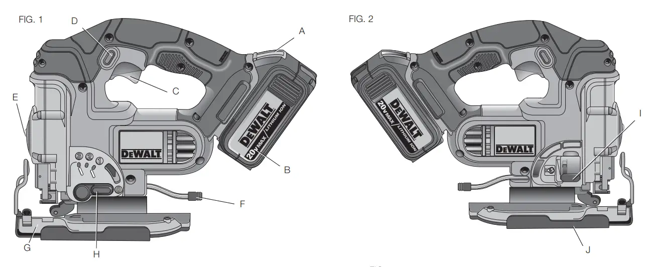 DEWALT DCS331 20V Max Cordless Jigsaw - fig 3