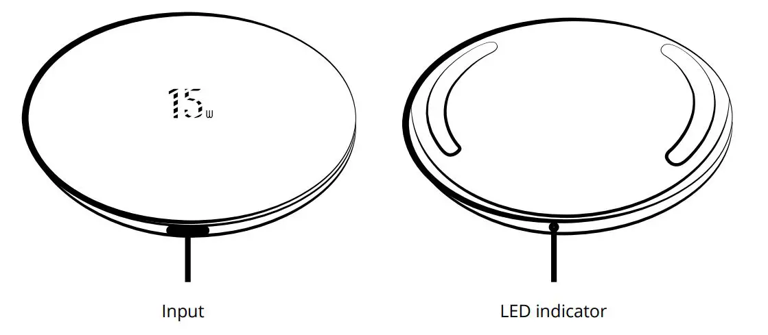 Baseus WXJK-B01 Simple Wireless Charger 15W QI - Product Introduction