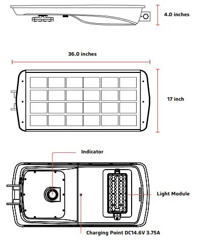 SOLTECH-PRO-30W-Bronze-Solar-LED-Light-fig-1