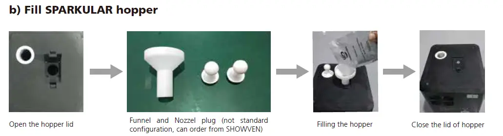 SHOWVEN Sparkular BT01 Cold Spark Fountain Machine-FIG-16